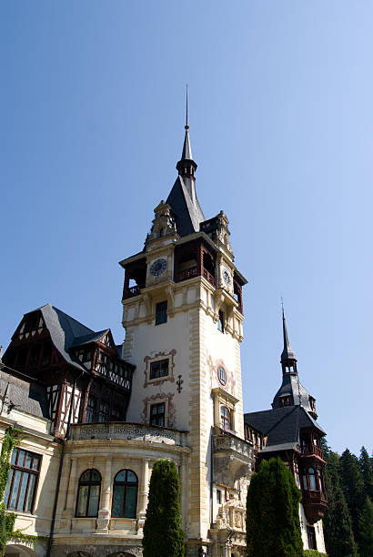 istock Pelesh Palace in Sinaia, Romania 91614922