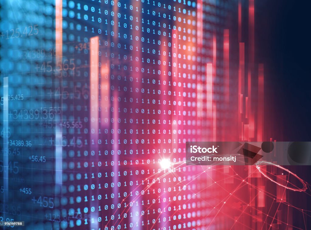 Code Numbers Background Digital Code Number Abstract Technology Background Stock Photo ...