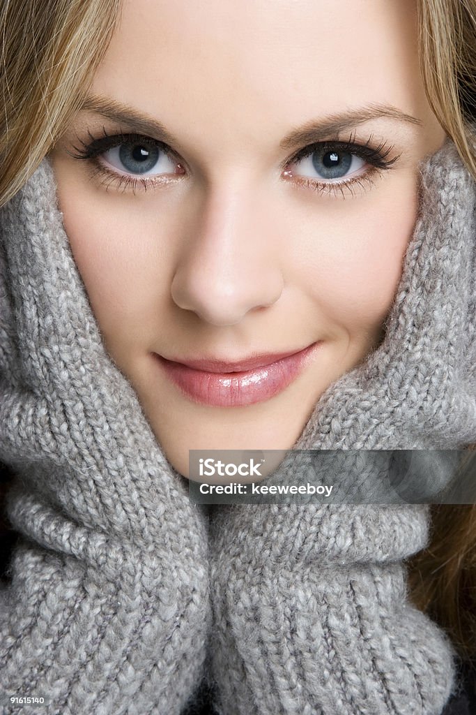 Winter woman  Adult Stock Photo