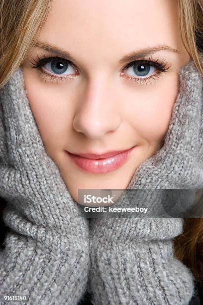 Winter Woman Stock Photo - Download Image Now - Adult, Beautiful People, Beautiful Woman