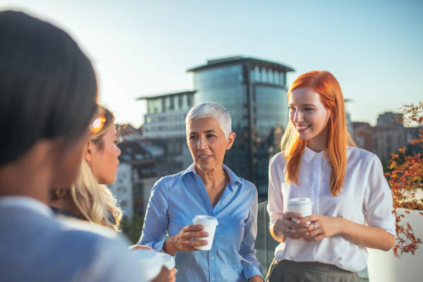 istock Discussing the new designs over coffee 916152052