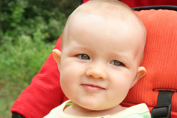 istock child in baby carriage 91615283