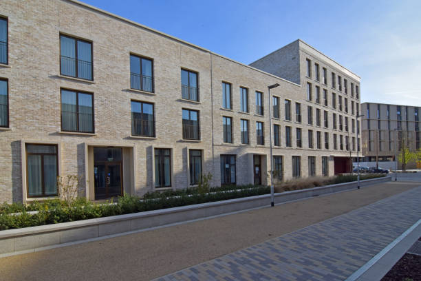 istock Modern flats in Eddington, North West Cambridge 916156944