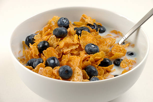 istock close-up of cereal with blueberries 91616288