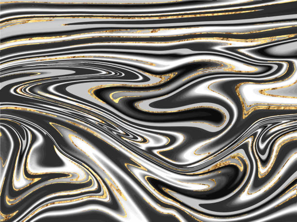 istock Gold Marbling Texture design for poster, brochure, invitation, cover book, catalog. Vector illustration 916167936