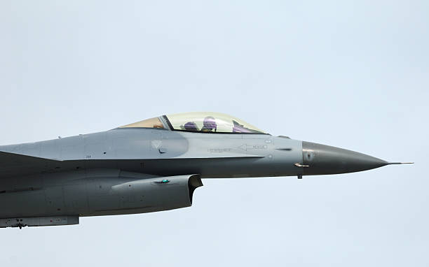 istock F-16 Fighter Falcon in airshow 91616846