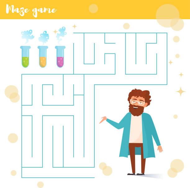 Maze Lab 100+ Laboratory Maze Game Stock Photos, Pictures & Royalty-Free Images ...