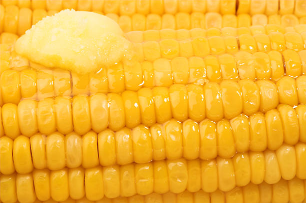 istock Sweetcorn with melting butter 91618462