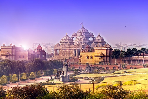 Templo Akshardham, Delhi, India photo