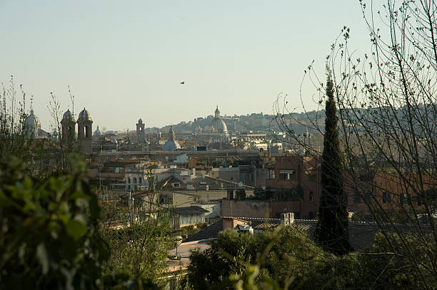 istock scenic view of  Rome' roofs 91619020