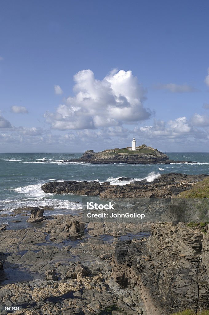 Godrevy Lighthouse - Zbiór zdjęć royalty-free (Anglia)