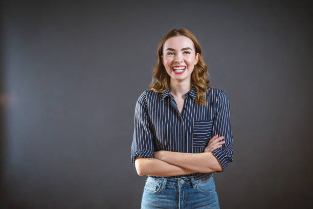 istock Gorgeous smiling woman 916192410