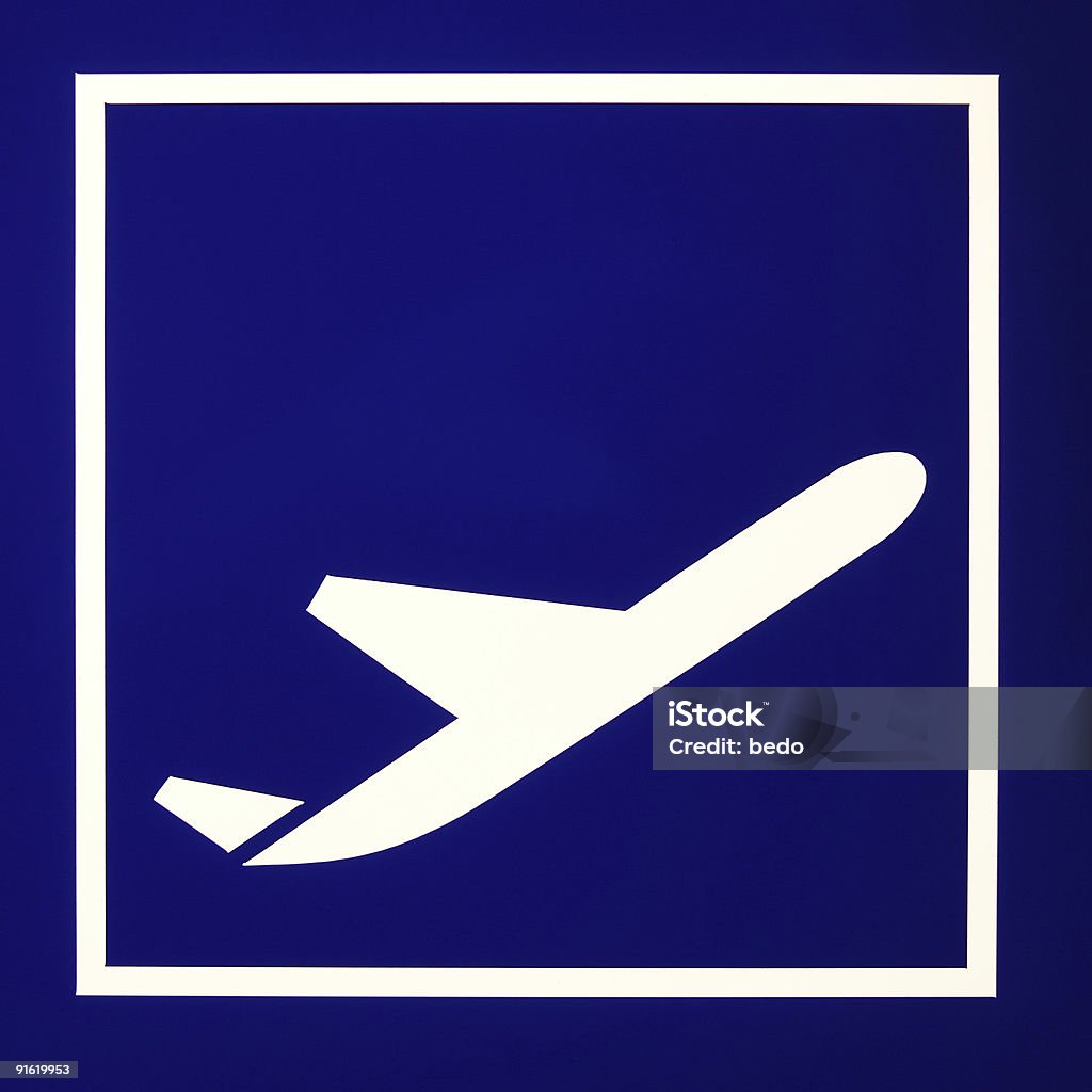 空港の標識 - カラー画像のロイヤリティフリーストックフォト