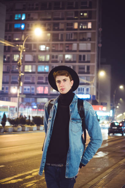 istock Hipster in the city nightlife 916208954