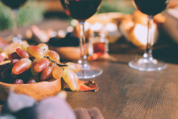 istock green grapes and glasses of wine 916219444