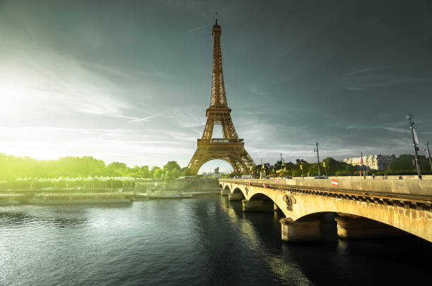 istock Eiffel tower, Paris. France 916223098