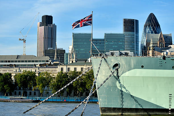 istock Bow of Cruiser HMS Belfast 91622950