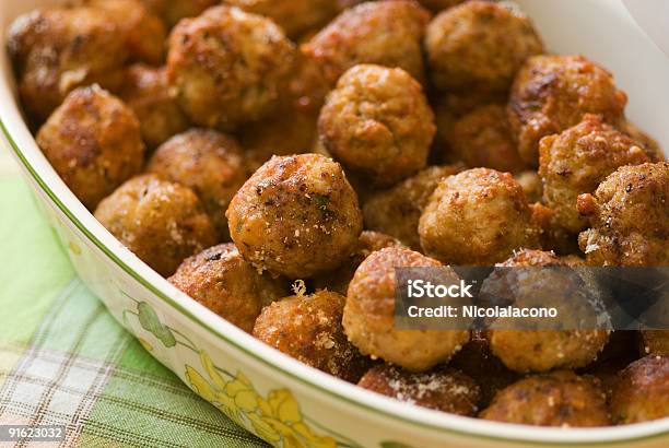 Cibo Italianopolpette - Fotografie stock e altre immagini di Polpette - Polpette, Semplicità, Aglio - Alliacee