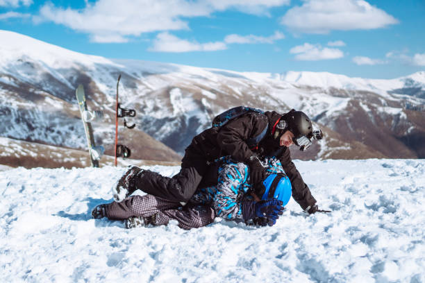 istock Young men enjoying a winter holiday 916230560