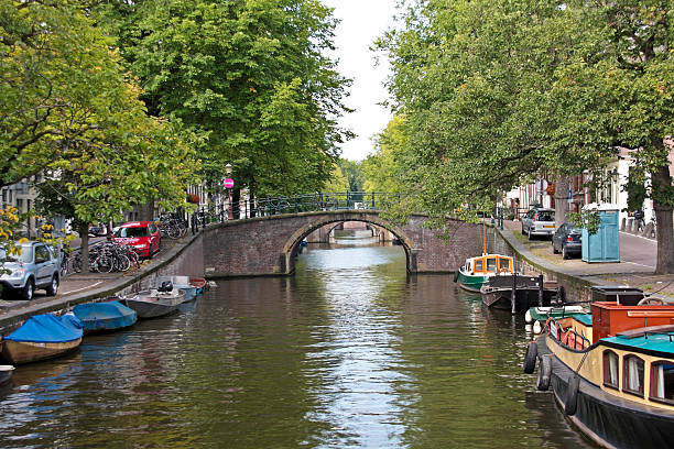 istock Cityview in Amsterdam the Netherlands 91623322