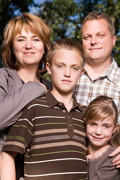 istock Family of Four 91623552
