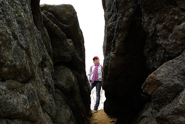 istock Girl and stones 91625430