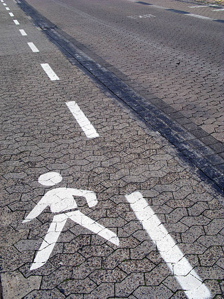 istock Road marking,pedestrians 91625773