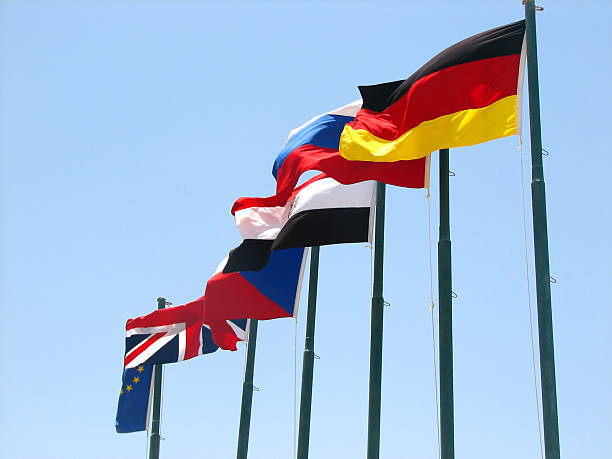 istock european countries and egyptian flags 91625868