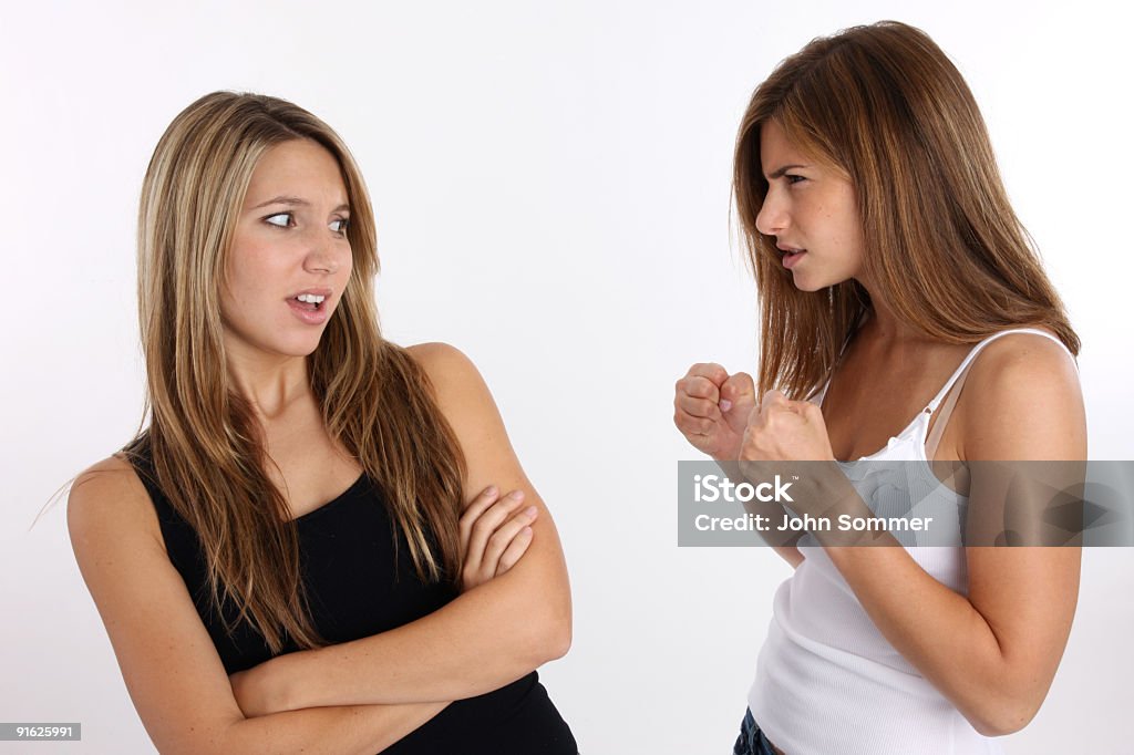 Angry mulheres - Foto de stock de 20 Anos royalty-free