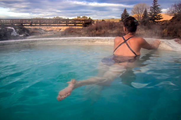istock Hot pool by the San Juan River 916277916