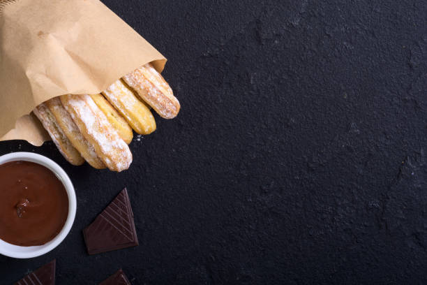 istock Spanish and mexican dessert churros 916278368