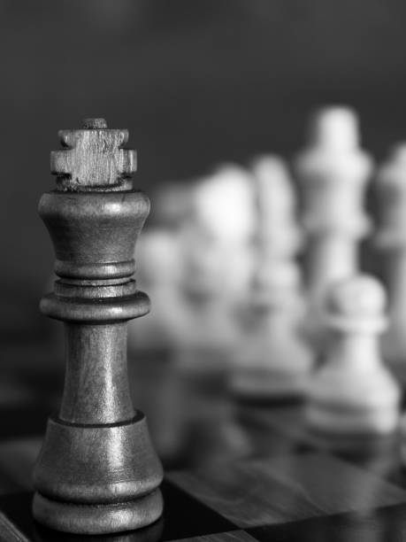 istock Chess photographed on a chessboard 916284922