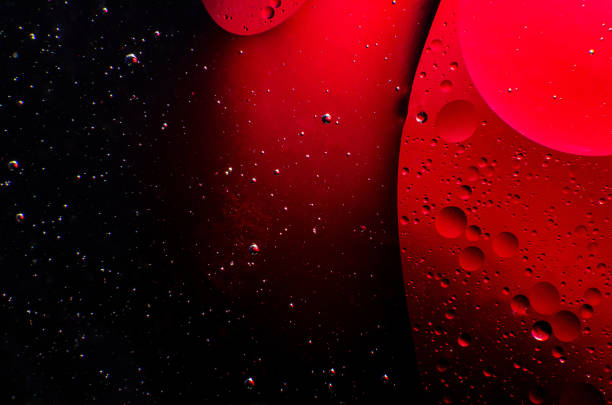 istock Abstract stains and drops on the whole frame 916291212
