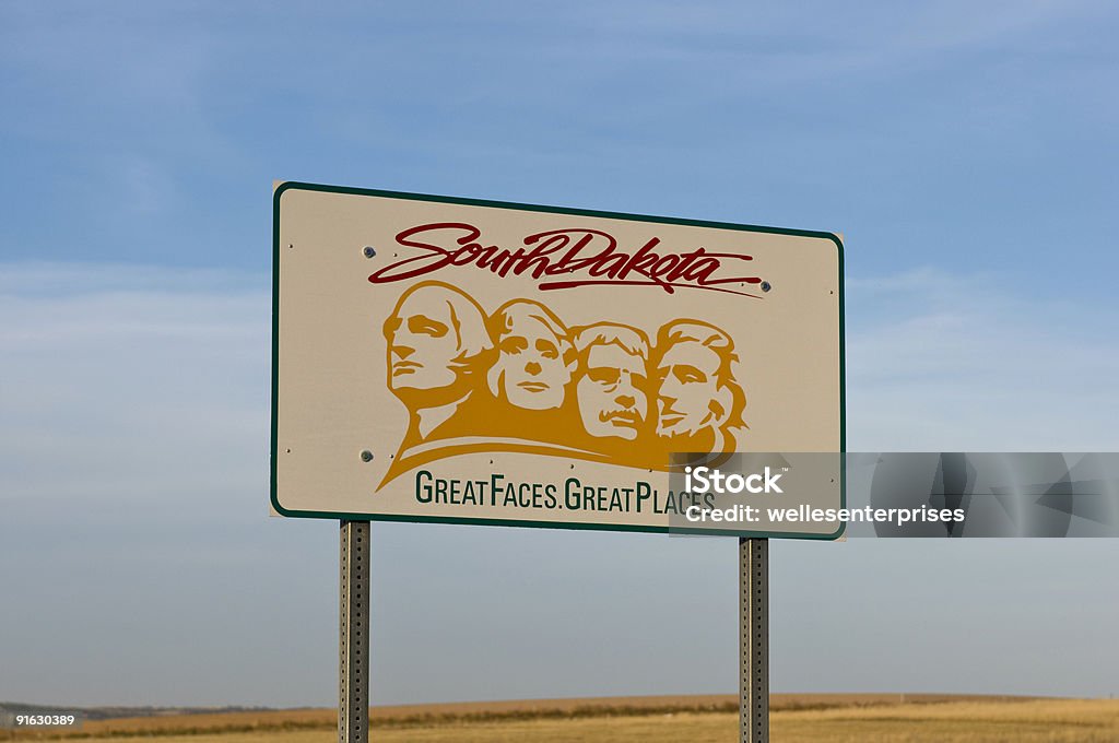 Bem-vindo ao Dakota do Sul - Royalty-free Dakota do Sul Foto de stock