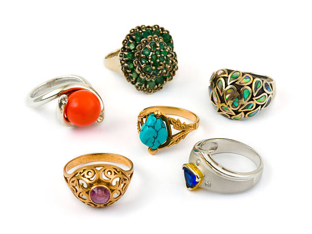 istock Rings and jewelry 91630903