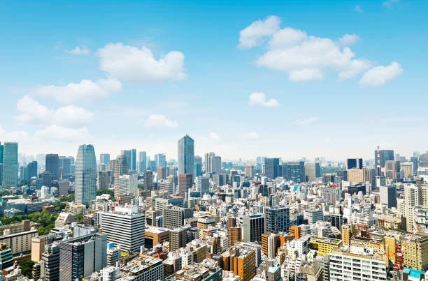 istock landscape of Tokyo 916310586