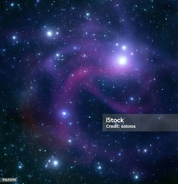 Space Galaxy Stock Photo - Download Image Now - Astronomy, Backgrounds, Black Color