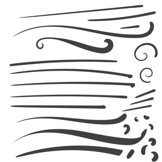 手描画黒波線スウッシュ野球 t シャツ デザイン w 書道旋回のためのテキスト フォント尾 - swirl squiggle scroll shape decoration点のイラスト素材／クリップアート素材／マンガ素材／アイコン素材