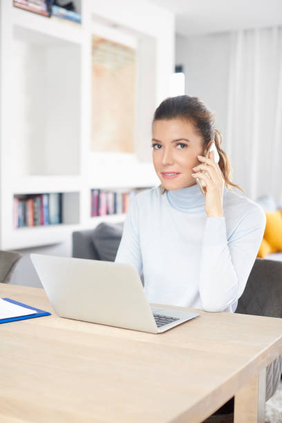 istock Managing my business from home 916332656
