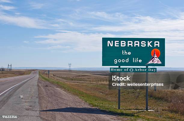 Willkommen In Nebraska Stockfoto und mehr Bilder von Nebraska - Nebraska, Willkommensgruß, Lincoln - Nebraska