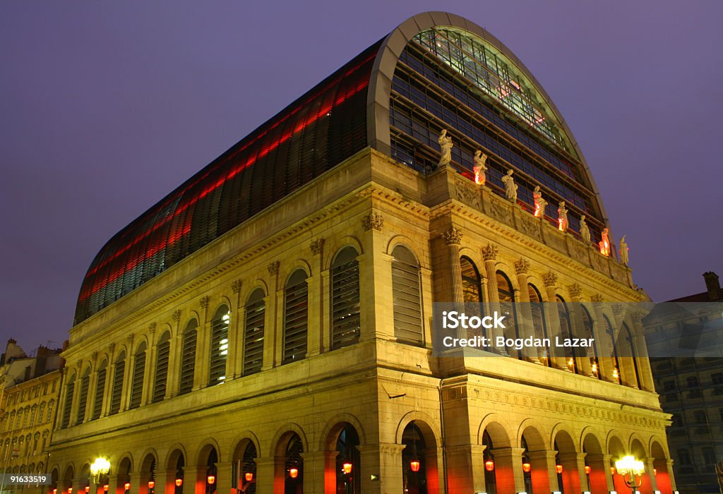 De ópera, Lyon, Francia - Foto de stock de Lyon libre de derechos