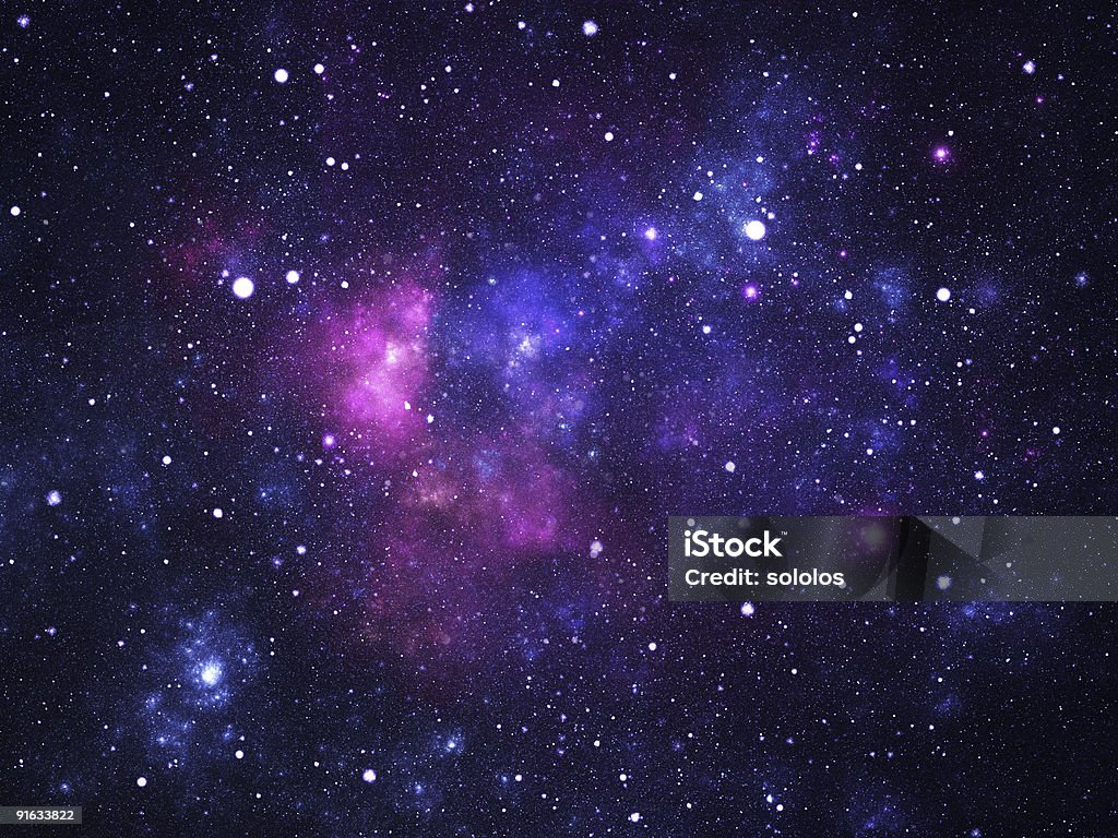 Space galaxy Blue and purple space galaxy Galaxy Stock Photo