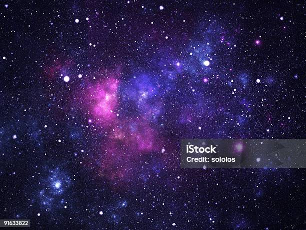 Space Galaxy Stock Photo - Download Image Now - Galaxy, Outer Space, Backgrounds