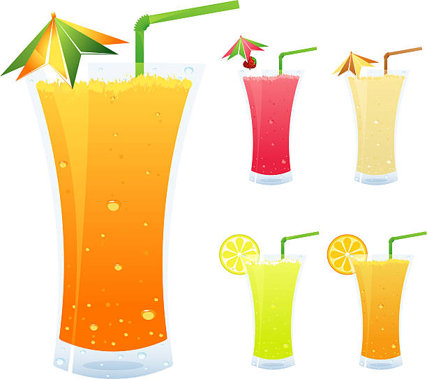 juice vector art illustration