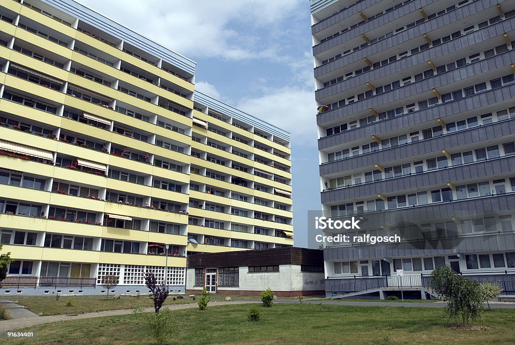 Plattenbau, Schwerin - Foto stock royalty-free di Architetto