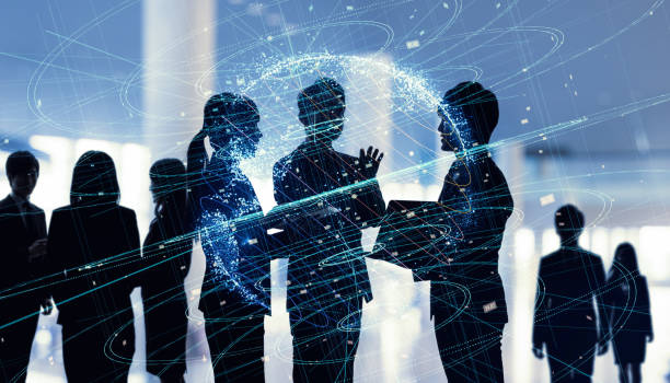 istock Network of business concept. 916346734