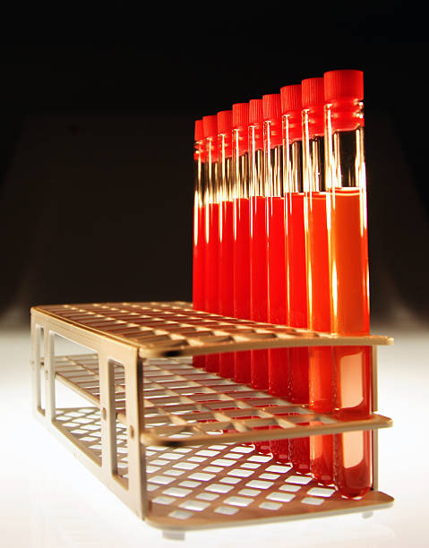 Test tube stock photo