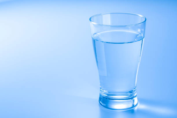 istock Transparent glass with water 916351450