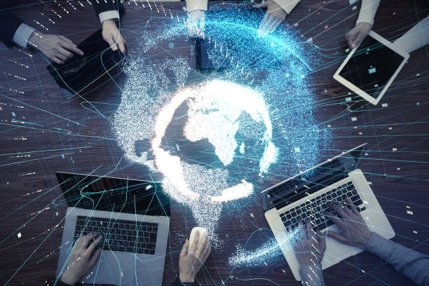 istock Global business concept. 916358388