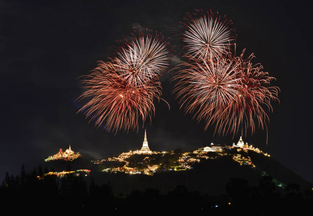 istock fireworks display for celebrations Phra Nakhon Khiri.Phetchaburi 916369794